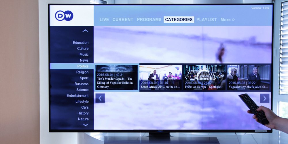 fame news deutsche welle app smart tv 970x485, 1000/500 fame news deutsche welle app smart tv 970x485